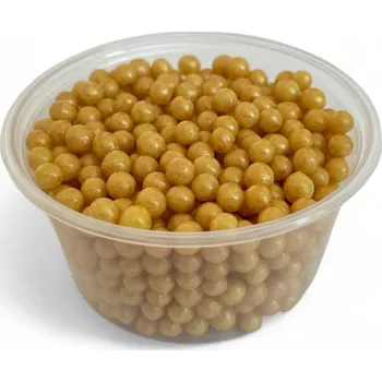 Čokoláda Křupinky - perličky světle zlaté Hmotnost: 50 g