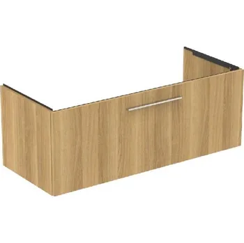 Koupelnový nábytek Ideal Standard i.Life B - Umyvadlová skříňka, 44x120x51 cm, 1 zásuvka, přírodní dub T5515NX