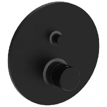 Vodovodní baterie Paffoni Jo - Baterie pod omítku s tělesem, pro 2 spotřebiče, matná černá JO015NO