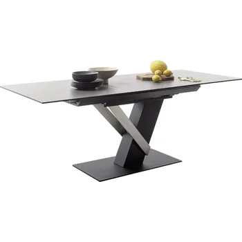 Jídelní stůl Rozkládací jídelní stůl MASSARO (Šedá + Černá)