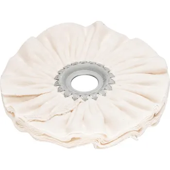 Brusný kotouč Řasený látkový kotouč, měkký 150x10x20mm pferd tr 15010tw 20