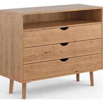 Komoda Massivo.cz Komoda Simona 3s, dub, masiv