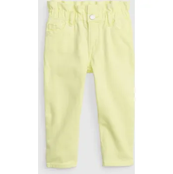 Pánské džíny GAP Dětské džíny mom stretch - Holky GAP šedá | krémová 2141863