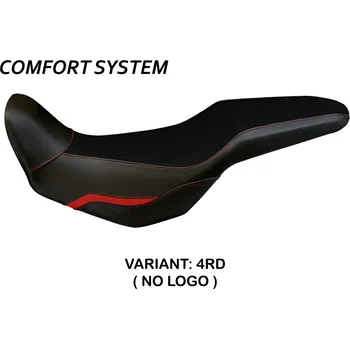 Moto sedlo TPZ Italia Potah sedla Honda CB 500 X (12-23) Tono comfort model potah sedla: bez loga 4RD (red)
