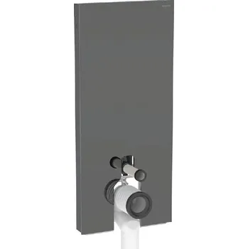 Geberit Monolith Plus - Sanitární modul pro stojící WC, 114 cm, spodní přívod vody, sklo/lávová 131.233.JK.7