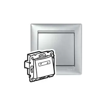 vypínač LEGRAND Spínač VALENA 770217 tlačítko hliník 770217