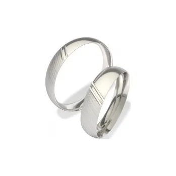 Prsten Luxusní snubní prsteny chirurgická ocel 0140200038
