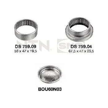 Zavěšení kol Zavěšení, tělo nápravy SNR KS559.02