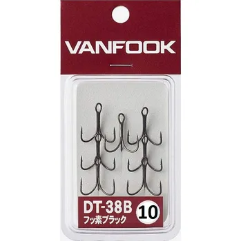 Rybářský háček Vanfook Trojháčky DT-38B Počet kusů: 7ks, Velikost háčku: #10