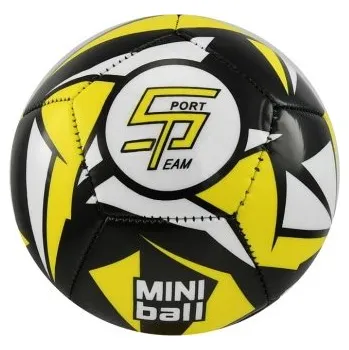 Fotbalový míč Fotbalový míč miniball SPORTTEAM®, černo-neon.žlutý