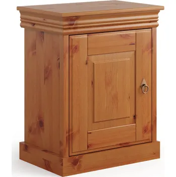 Noční stolek Massivo.cz Noční stolek Toskania, masiv, borovice (odstín Medový)