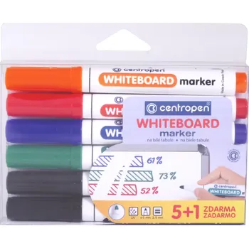 Centropen Whiteboard Marker 8559 6 ks