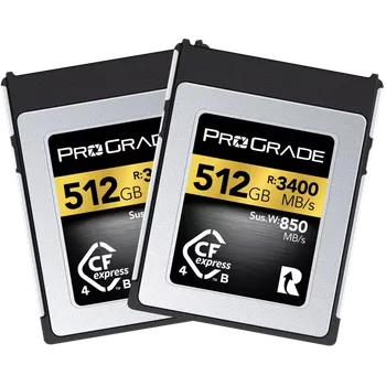 Paměťová karta ProGrade Digital CFexpress™ Type B 4.0 Gold 512GB 2-pack