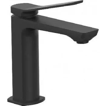 Vodovodní baterie Paffoni Tilt - Umyvadlová baterie s výpustí, matná černá TI075NO
