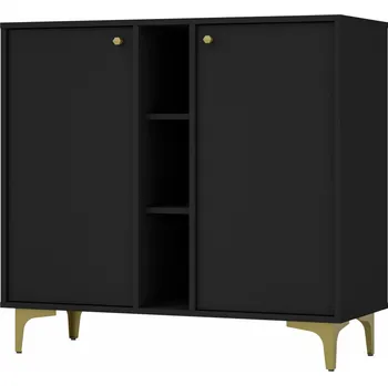 Ložnicová sestava Komoda Tomila 822/1, černý grafit