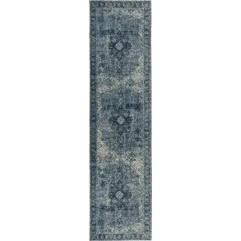 Koberec Flair Rugs Běhoun Manhattan Antique Blue Rozměry koberců: 60x230