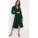 Dámské šaty Suk160 tmavě zelené - Lanti 36