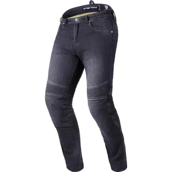 Street Racer Prodloužené jeansy na motorku Spike II CE černé + sleva 400,- na příslušenství W40/L34 + DÁREK + Doprava ZDARMA