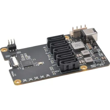 Příslušenství pro datový nosič Suptronics - X1009 PCIe to 5-port SATA HDD Shield