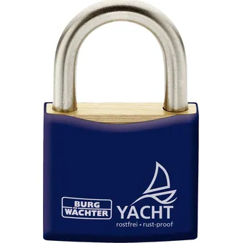 Visací zámek Burg Wächter 35451 visací zámek 20.00 mm zámky s různými klíči modrá na klíč
