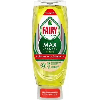 Mycí prostředek Fairy Max Power prostředek na nádobí Citron 545 ml