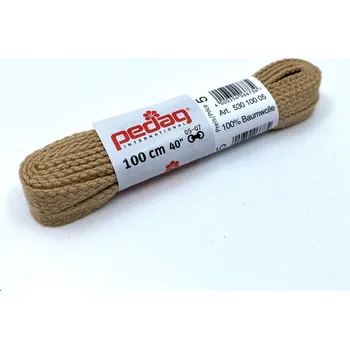 Tkaničky do bot Béžové tkaničky do bot Pedag ploché Délka: 100 cm