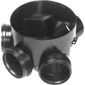 Kanalizační potrubí Dno šachtové PP Wavin Basic 315, KG DN 160 (sběrné 45°)