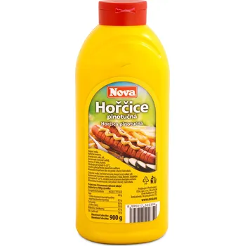 Hořčice Nova Hořčice plnotučná 900g
