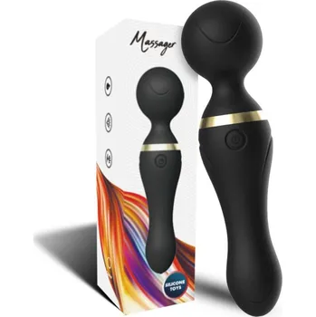 Vibrátor Armony Freeza Massager & Vibrator Super Flexible Head Black