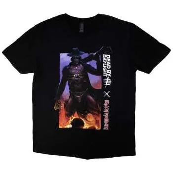 Pánské tričko Merch Iron Maiden: Iron Maiden Unisex T-shirt: Dead By Daylight Gunslinger (x-large) XL