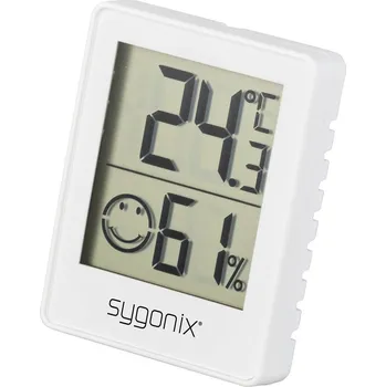 Sygonix teploměr a vlhkoměr bílá SY-5267052
