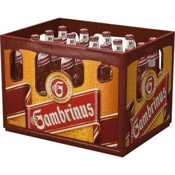 Pivo Gambrinus Gambrinus Originál 10, světlé výčepní, 20x0,5l