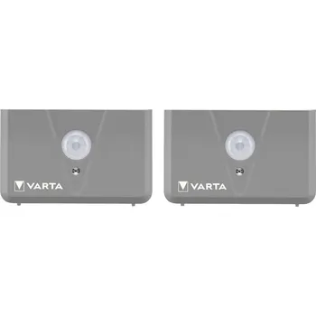 Svítilna Varta 16634101402 Motion Sensor Outdoor Light Twin LED campingové osvětlení 40 lm na baterii 60 g šedá