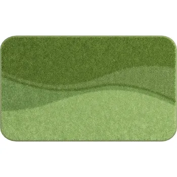Koupelnová předložka LineaDue FLASH - Koupelnová předložka zelená Rozměr: 50x80 cm