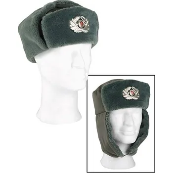 Čepice Armda NVA/DDR Beranice NVA HEER důstoj. ZELENÁ - OLIV 55