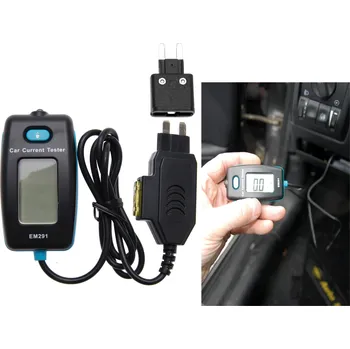 Tester autobaterie BGS BGS63520, Digitální ampérmetr pro pojistkové skříně automobilů