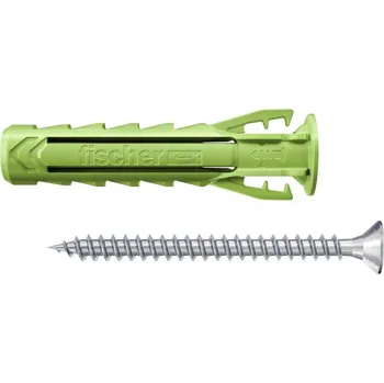 Hmoždinka Fischer 567813 SX Plus Green rozpěrná hmoždinka 30 mm 6 mm 45 ks