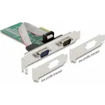 Delock 89555 2 porty sériová zásuvná karta PCI-Express, RS232 PCIe x1