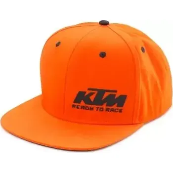 Kšiltovka Pánská čepice - kšiltovka KTM TEAM SNAPBACK CAP ORANŽOVÁ šité loga