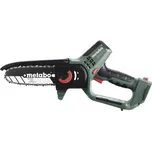 Metabo 600856500 akumulátor Akumulátorová prořezávací řetězová pila + akumulátor, vč. nabíječky délka čepele 150 mm