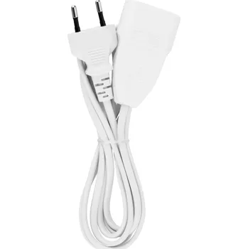 Napájecí kabel REV 00128010 napájecí prodlužovací kabel, 2.5 A, bílá, 2 m