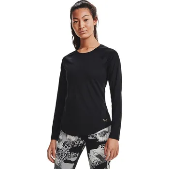 Dámské tričko tričko dlouhý rukáv dámské UNDER ARMOUR UA Rush LS Black - S