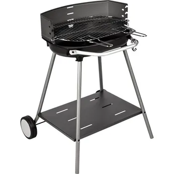 Zahradní gril Gril KOS litinový na dř.uhlí, 2 kolečka