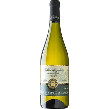 Víno Vinné sklepy Lechovice Veltínské zelené 0,75l Pozdní sběr Lechovice