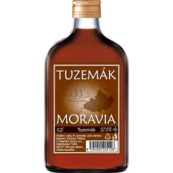 Pálenka Lihoviny Moravia Tuzemák Moravia 37,5% 0,2l