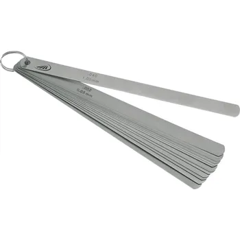 Měrka vůle pístu 20 listů 0,05-1,00/300mm format