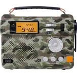 Silva Schneider SOS 223 BT 243019 Nouzové rádio, FM, AM, KV (AM), nouzové rádio, AUX, KV, FM, SV, USB, Ruční klika, Lamp