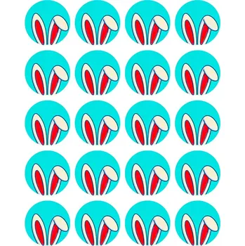 Jedlá dekorace na dort Jedlý papír zaječí uši (mini obrázky)