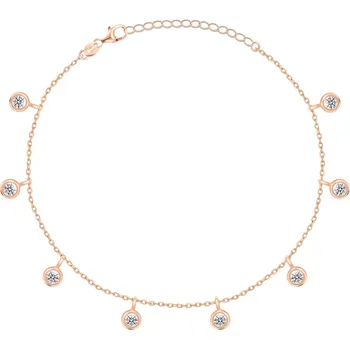 Náramek Brilio Silver Elegantní bronzový náramek se zirkony BRC70R + 2 měsíce na vrácení zboží