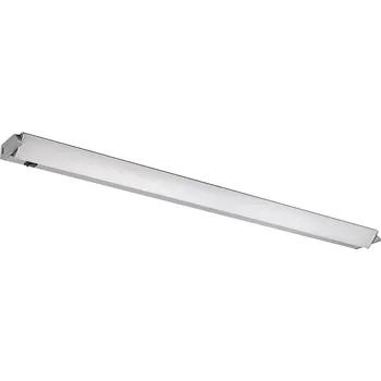 Bodové svítidlo Rabalux 78062 EASYLIGHT - LED výklopné kuchyňské podlinkové svtítidlo s vypínačem a kabelem do zásuvky ve stříbrné barvě, LED 15W, 1150lm, 4000K, 91cm (LED úsporné svítidlo pod kuchyňskou linku)